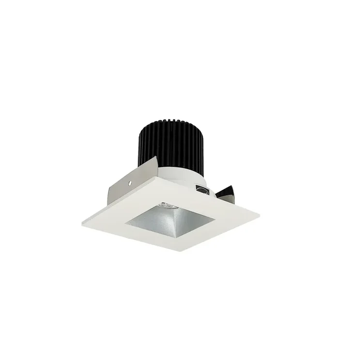 Nora 2 Inch Iolite Square /Square Reflector Non-Adjustable Trim 1000Lm 5000K Haze/Matte Powder White (NIOB-2SNDSQ50XHZMPW/10)