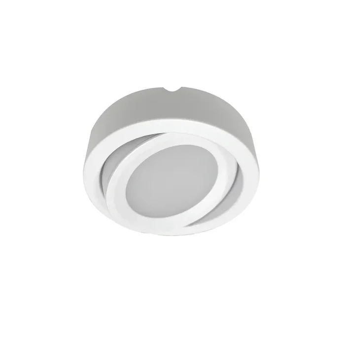 Nora Adjustable LED Puck Light 12V 3500K White (NMP-A35W)