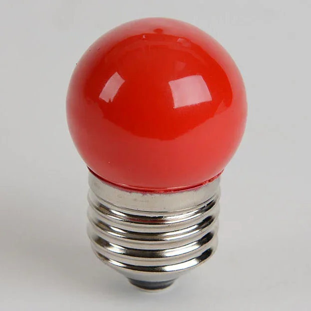 Norman 7.5W S11 Incandescent 130V Medium E27 Base Ceramic Red Sign Bulb (7.5S11/CR130)