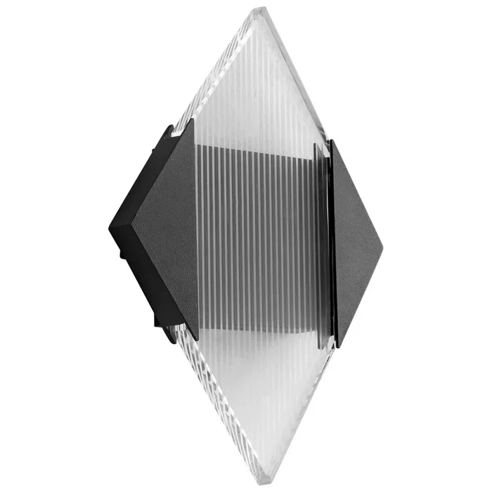 Oxygen – 3-707-15 – LED Outdoor Wall Sconce – Nova – Black – 370715