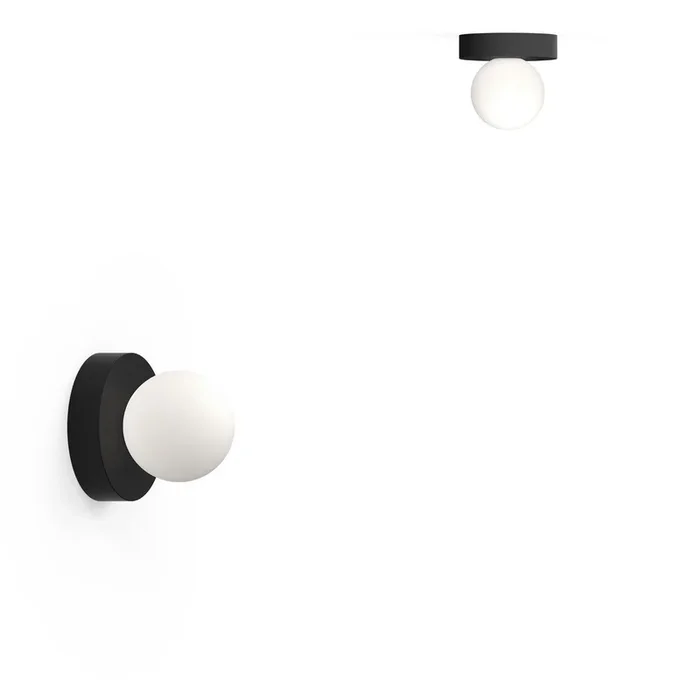 Pablo Designs – BOLA SPH FSH 4 DTW BLK – LED Wall/Ceiling Lamp – Bola – Black – BOLASPHFSH4DTWBLK