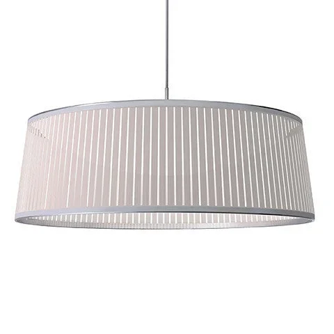 Pablo Designs – SOLI DR 36 SLV – LED Pendant – Solis Drum – Silver – SOLIDR36SLV