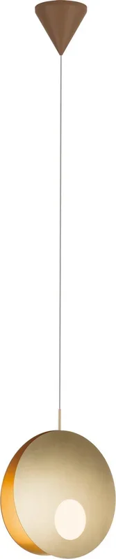 PageOne – PP121898-SAB – LED Pendant – Perla – Satin Antique Brass – PP121898SAB