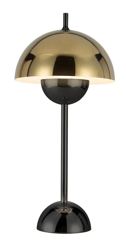 PageOne – PT141063-PB/BKC – LED Table Lamp – Andoria – Polished Brass/Black Chrome – PT141063PBBKC