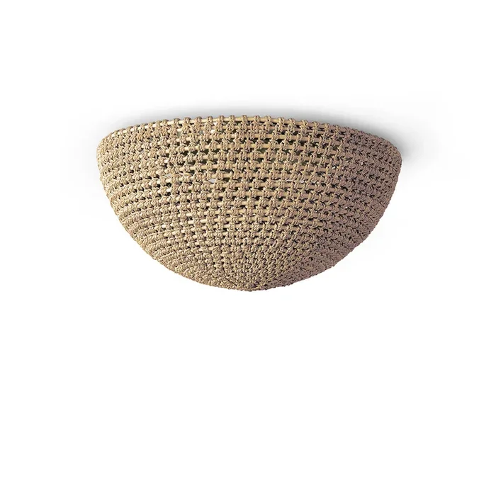 Palecek – 2772-10 – Two Light Flush Mount – Green Oaks – Bronze – 277210
