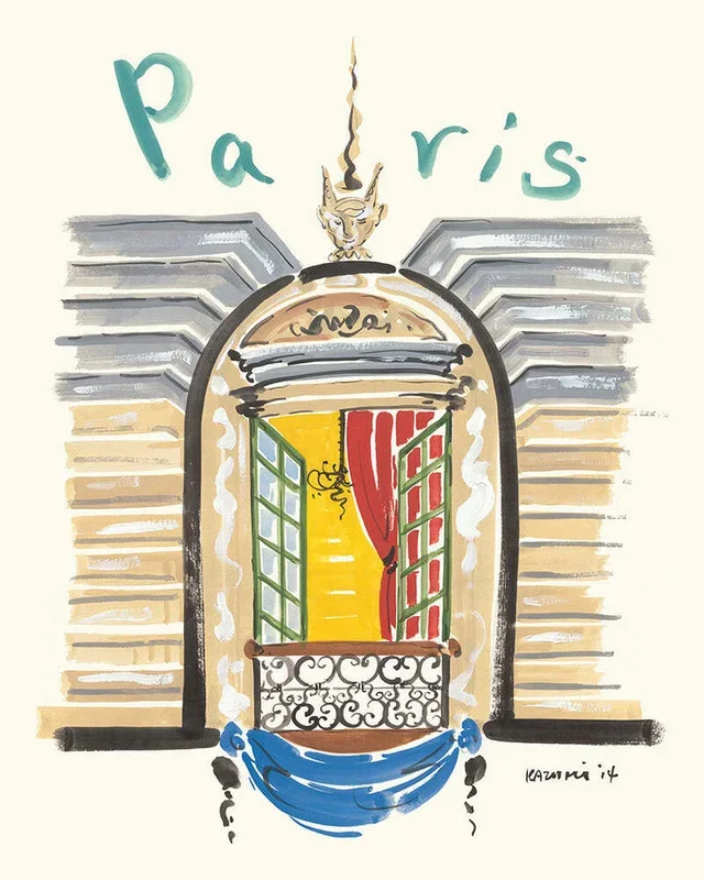 Paris – Kazumi Yoshida by Tiger Flower Studio