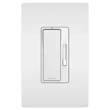 Pass And Seymour Radiant Fluorescent Single Pole/3-Way 8A Dimmer Tri-Col (RHFB83PTC)