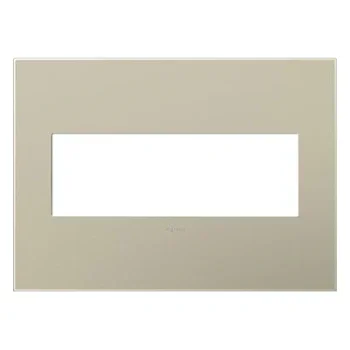 Pass And Seymour Titanium 3-Gang Wall Plates (AWP3GTM4)