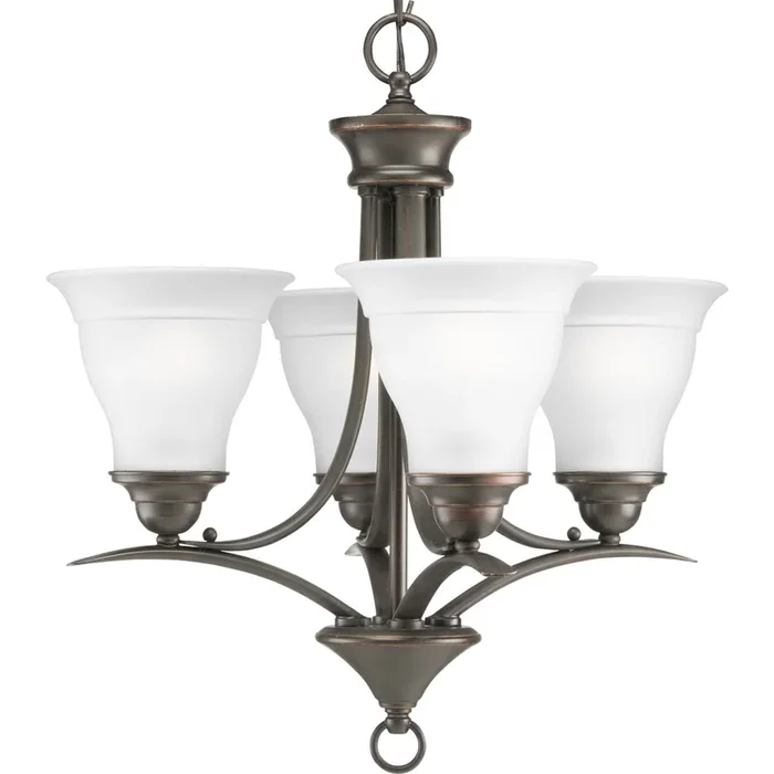 Progress Lighting – Four Light Chandelier – Trinity