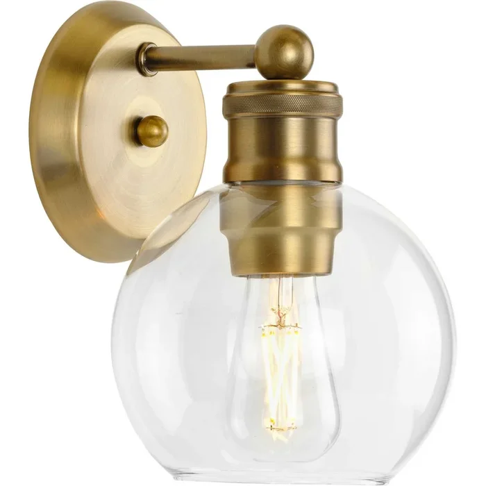Progress Lighting – One Light Bath Bracket – Hansford