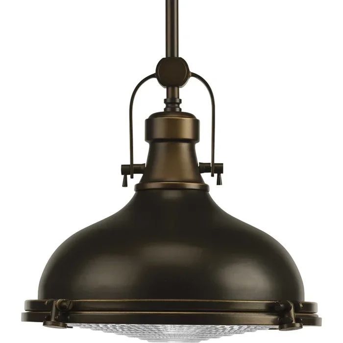 Progress Lighting – One Light Pendant – Fresnel Pendant