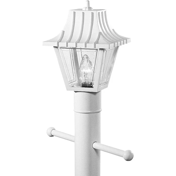 Progress Lighting – One Light Post Lantern – Mansard