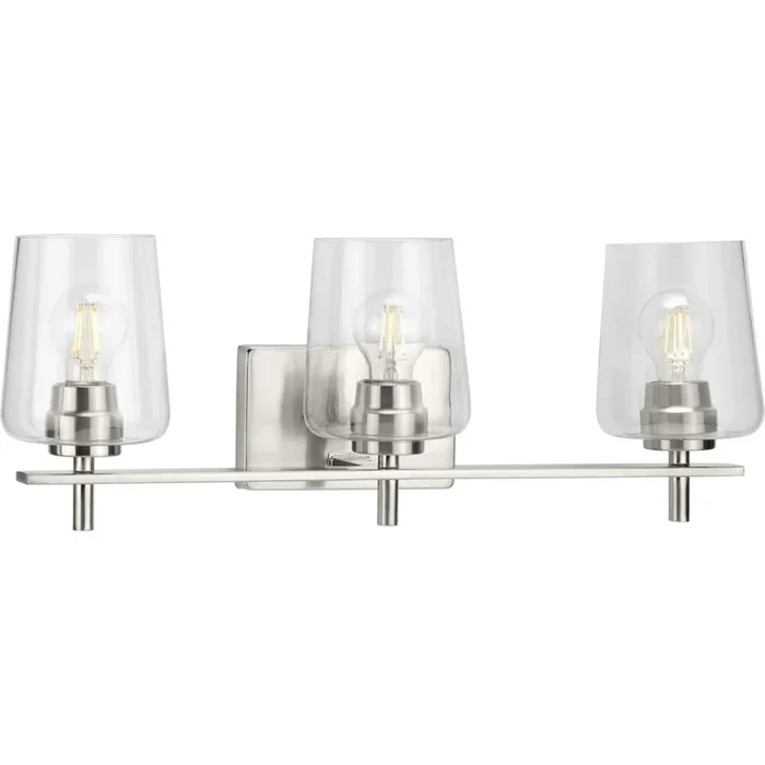 Progress Lighting – Three Light Bath Bracket – Calais