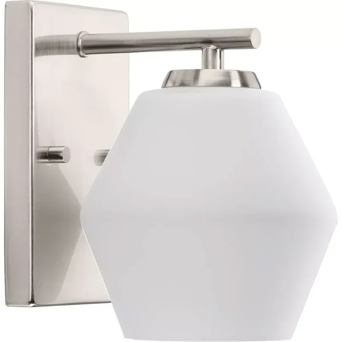 Progress Lighting Copeland Collection 75W One-Light Bath Fixture Brushed Nickel (P300430-009)