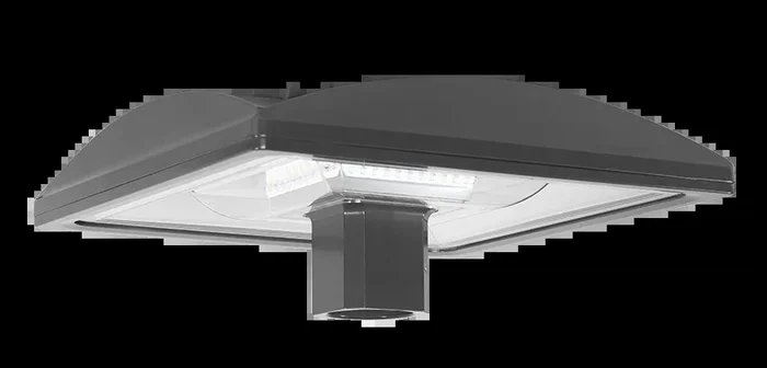 RAB ALED78 Square Type V 150W LED Dimmable 3000K 7-Pin Receptacle 20 Foot Lens Watt Stopper Bronze (ALED5S150Y/D10/7PR/WS2)
