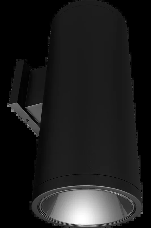 RAB Cylinder Wall Uplight/Downlight 6 Inch 40W 2700K 120-277V Dimmable 50 Degree Black (CDLED6W-40W-50D927-K)