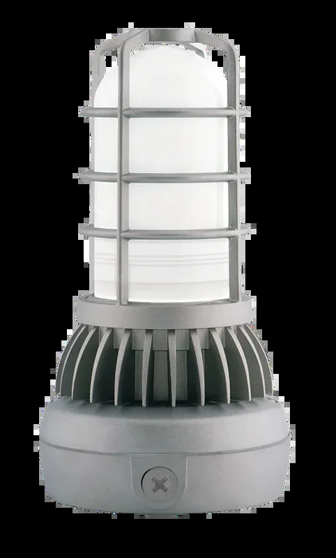 RAB Vaporproof Uplight 26W Warm LED Swivel Photocell Ceiling Frosted Globe And Guard (VXLED26YDG/UP/PCS)