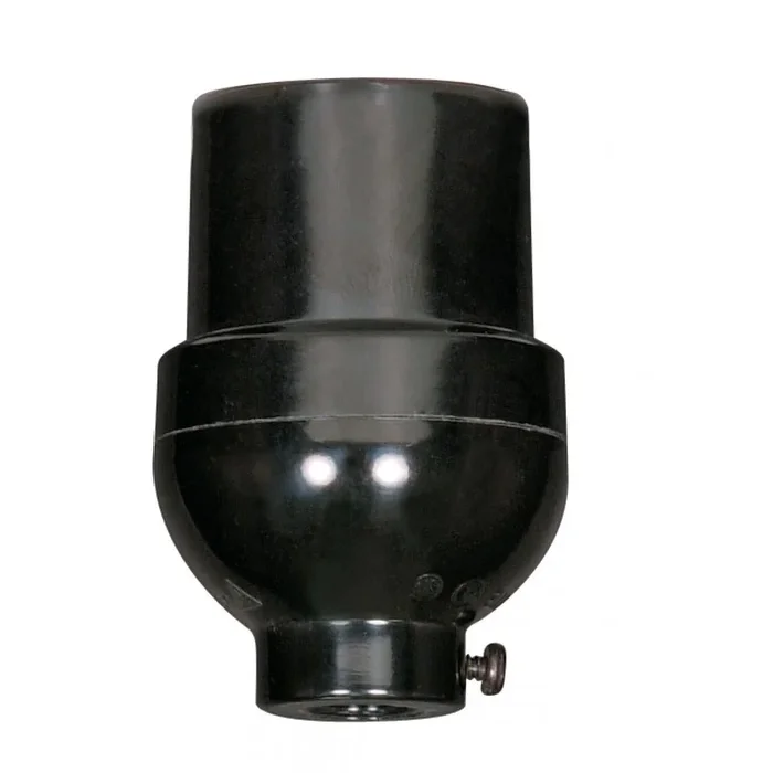Satco – 90-458 – 1/8 Ip Cap – Black – 90458