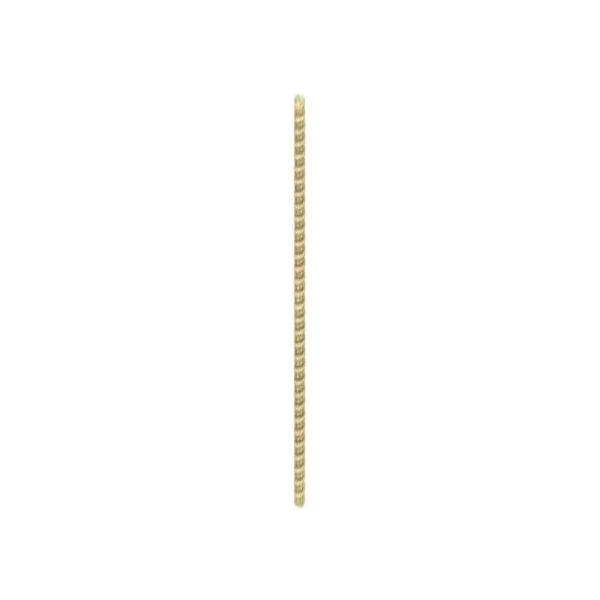 SATCO/NUVO 1/8 IP Steel Nipple Yellow Zinc Plated 36 Inch Length 3/8 Inch Wide (90-5199)