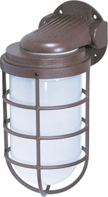 SATCO/NUVO 1 Light-11 Inch Industrial Style Wall Mount With Frosted Glass (SF76-623)