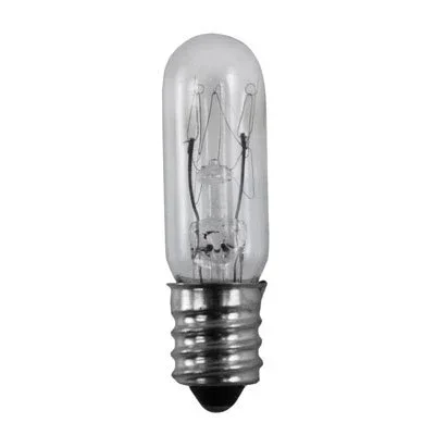 SATCO/NUVO 15T4 1/2/C 15W T4 1/2 Incandescent Clear 1000 Hours 90Lm Candelabra Base 130V 2700K (S3913)