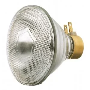SATCO/NUVO 90W Halogen PAR38 Clear 1500 Hours 1600Lm Medium Side Prong Base 120V (S4675)
