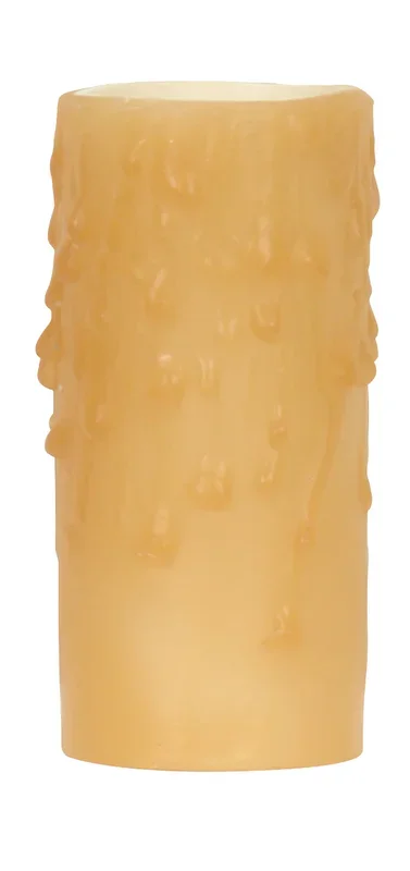 SATCO/NUVO Bees Drip Bees Wax Edison Base Amber Honey 1-1/4 Inch Inside Diameter 1-9/16 Inch Outside Diameter 40W Maximum 3 Inch Height (80-2086)