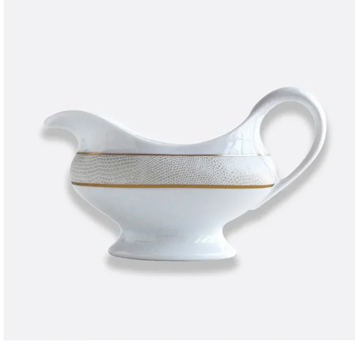 Sauvage Or Gravy Boat by Bernardaud