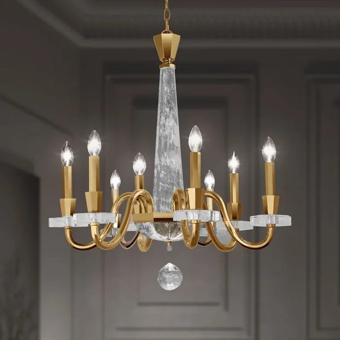 Schonbek – Eight Light Chandelier – Amadeus – S933448OH