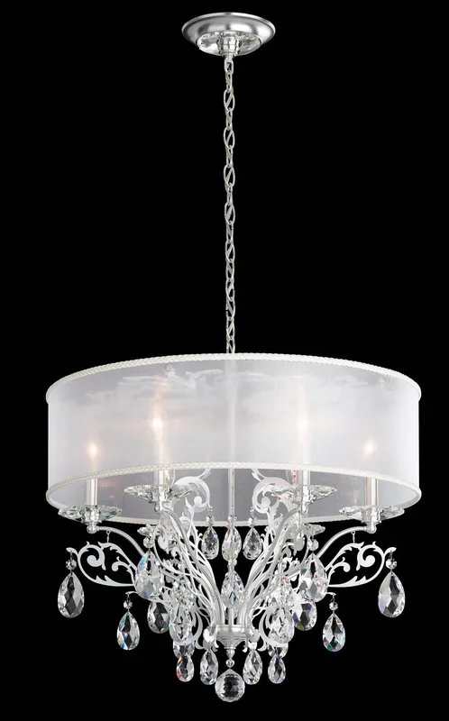 Schonbek – Six Light Chandelier – Filigrae – FE7066N76H2
