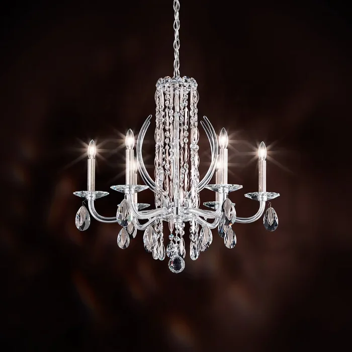 Schonbek – Six Light Chandelier – Siena – RS8306N22H