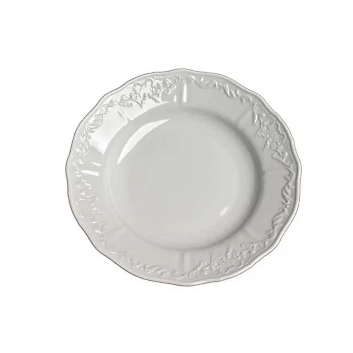Simply Anna – White Rim Soup Bowl by Anna Weatherley