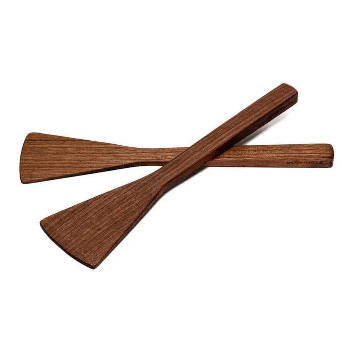 Skyline 13″ Walnut Salad Servers by Andrew Pearce