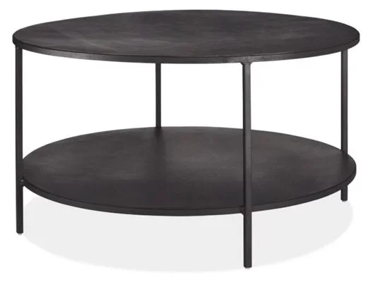 Slim Round Coffee Tables – Modern Living Room Furniture – Room & Board