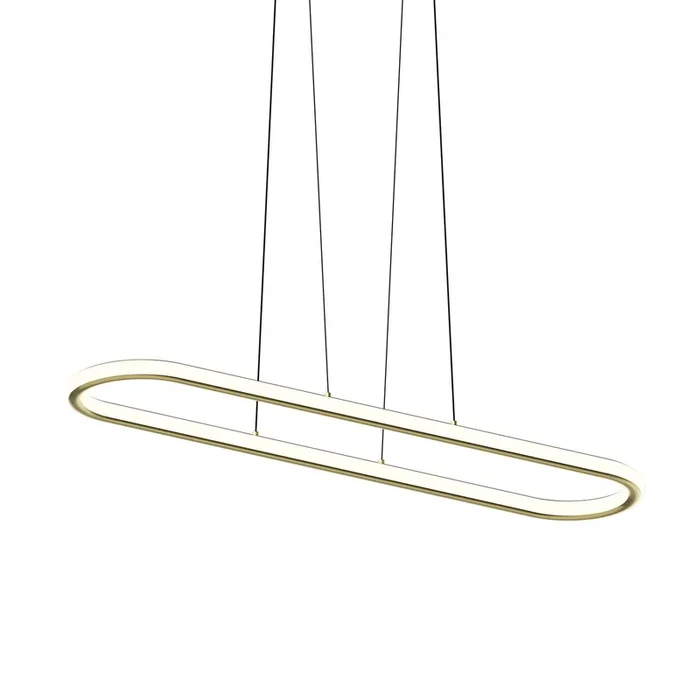 Sonneman – 2242.14-35 – Pendant – Luna – Brass Finish – 22421435