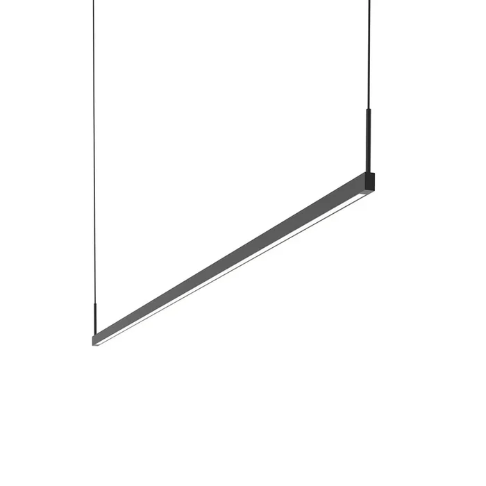 Sonneman – 2816.25-6-27 – LED Pendant – Thin-Line – Satin Black – 281625627