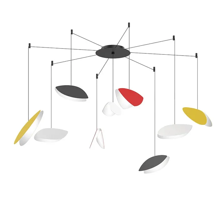 Sonneman – 2905.25M – LED Pendant – Papillons – Satin Black – 290525M