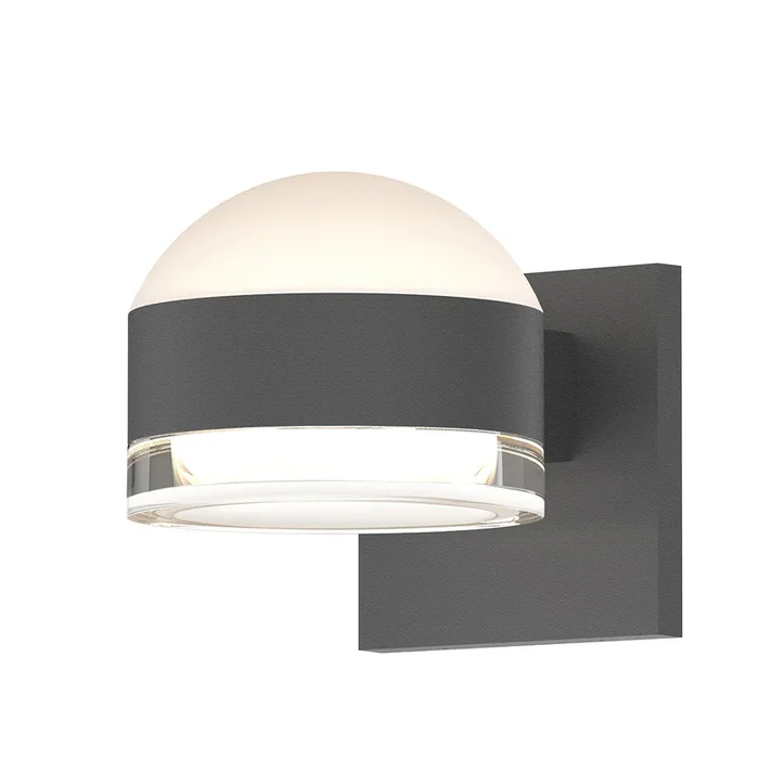 Sonneman – 7302.DL.FH.74-WL – LED Wall Sconce – REALS – Textured Gray – 7302DLFH74WL