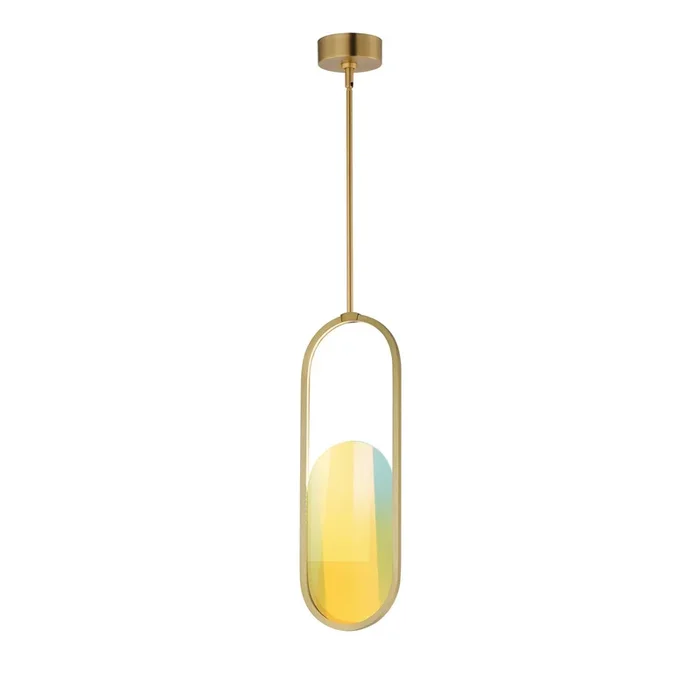Studio M – SM24881DCNAB – LED Pendant – Trance – Natural Aged Brass – SM24881DCNAB