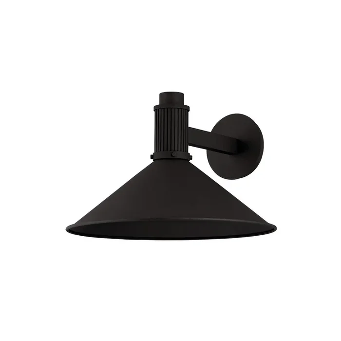 Troy Lighting – B1410-TBK – One Light Outdoor Wall Sconce – Elani – Textured Black – B1410TBK