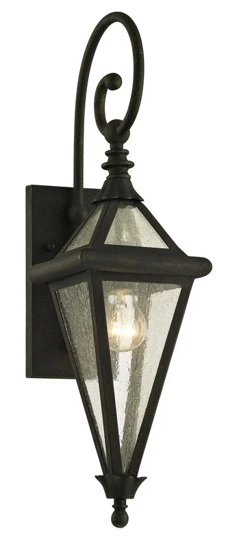 Troy Lighting – B6471-VBZ – One Light Wall Lantern – Geneva – Vintage Bronze – B6471VBZ