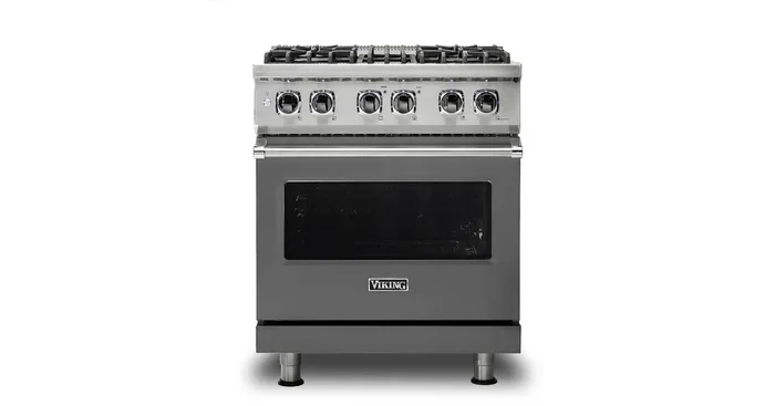 VIKING 30″ Dual Fuel Range – VDR530 Viking 5 Series VDR5304BDG