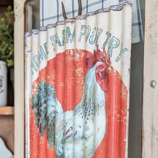 Vintage Inspired Rooster Wall Art, Choose Your Style – Decor Steals