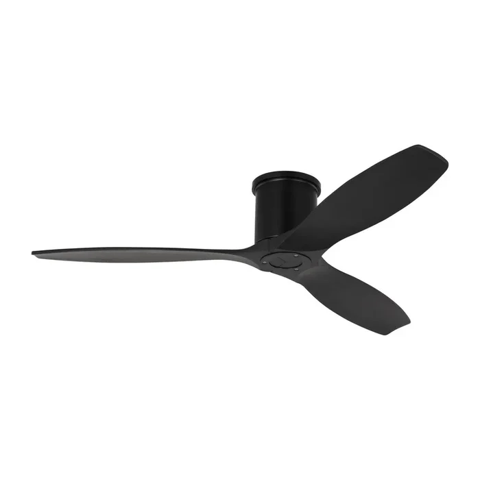 Visual Comfort Fan – 3CNHSM52MBKMBK – 52″Ceiling Fan – Collins – Midnight Black – 3CNHSM52MBKMBK