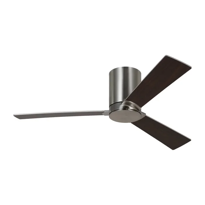 Visual Comfort Fan – 3RZHR44BS – 44″Ceiling Fan – Rozzen – Brushed Steel – 3RZHR44BS