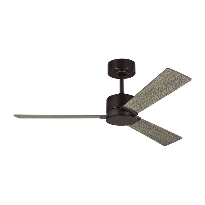 Visual Comfort Fan – 3RZR44AGP – 44″Ceiling Fan – Rozzen – Aged Pewter – 3RZR44AGP