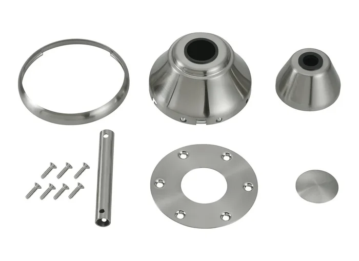 Visual Comfort Fan – 88MCFK-BS – Custom Finish Kit – Maverick – Brushed Steel – 88MCFKBS