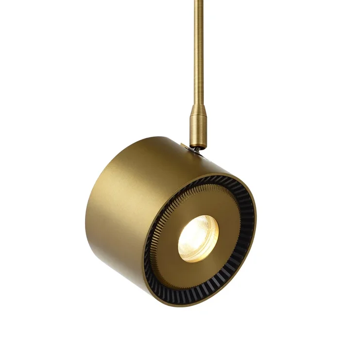 Visual Comfort Modern – 700FJISO8273003R-LED – LED Head – ISO – Aged Brass – 700FJISO8273003RLED