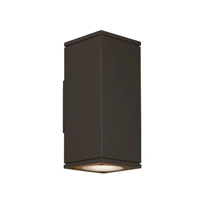 Visual Comfort Modern – 700OWTEG84012NNCZUDUNV – LED Outdoor Wall Lantern – Tegel – Bronze – 700OWTEG84012NNCZUDUNV