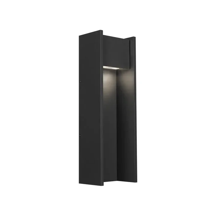 Visual Comfort Modern – 700OWZUR94024BUNVAPC – LED Outdoor Wall Lantern – Zur – Black – 700OWZUR94024BUNVAPC
